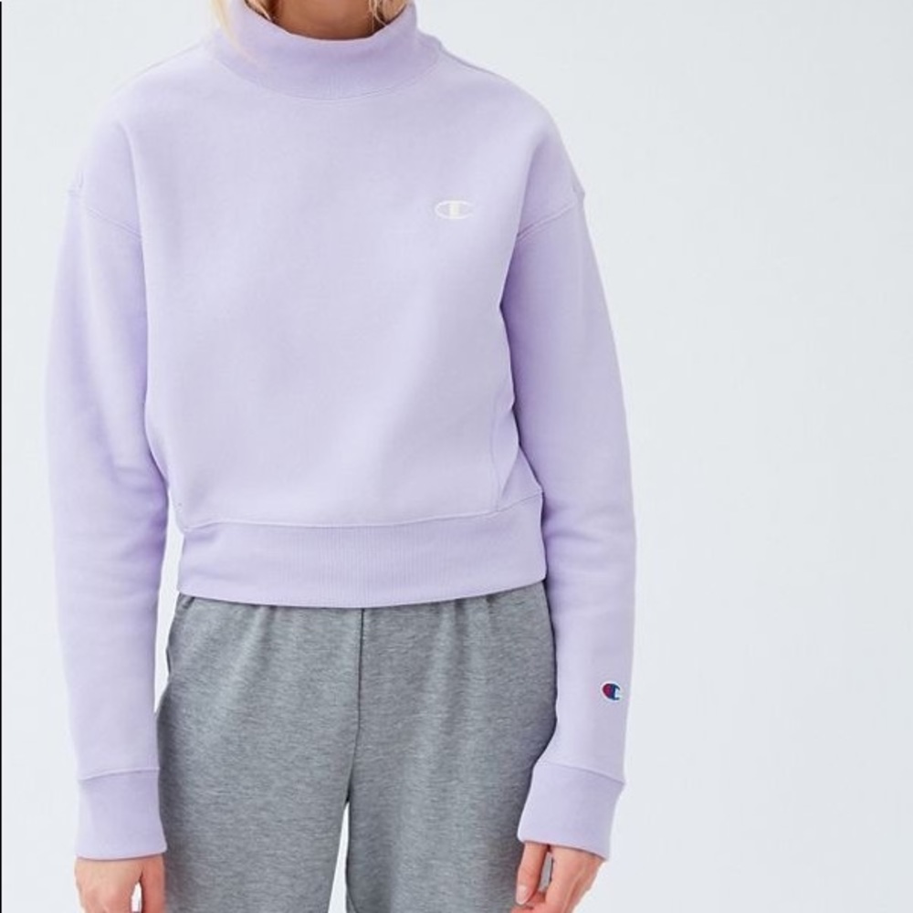 UO Champion Lavender reverse weave sweatshirt